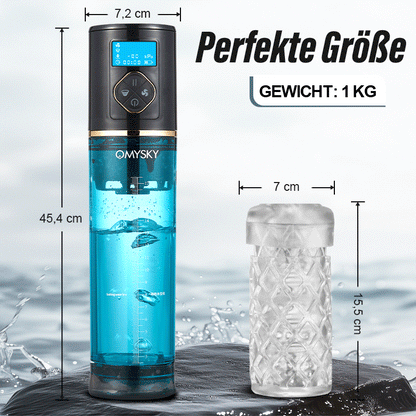 【Versand am 10. August】Acmejoy - Markham Hydrotherapie-Wasservortex 6 Votex-Modus-Penispumpe