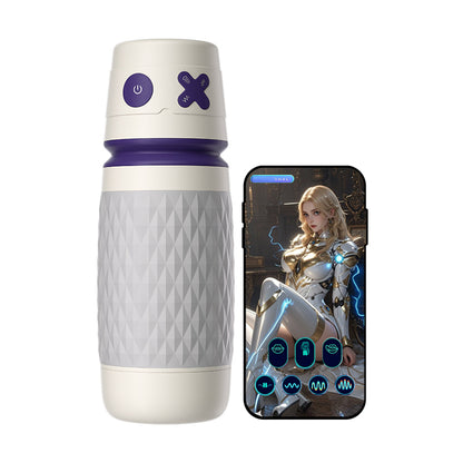 【Freies Gleitmittel】NOVA-Mechanischer Mate 3 Saugen 4 Vibrieren APP-gesteuert Männlicher Masturbator