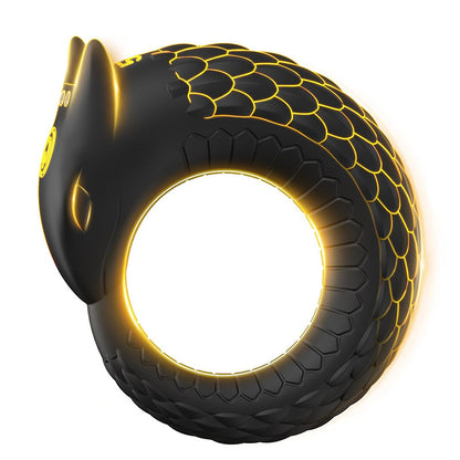 Dragon Thunder – Cock‑Ring mit 10 Vibrationsstufen, langlebiges Silikontoy