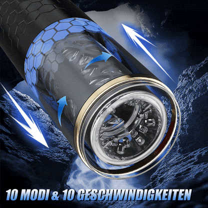 【Bevorzugt】SPINNE Stoßen Rotieren 6 Frequenzen 3 Geschwindigkeiten Elektrischer Masturbator