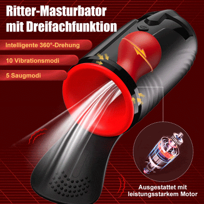 Kavallerist-10 Vibration 5 Oral Lutschen 3 Twisting Spinning Glans Training + Masturbation