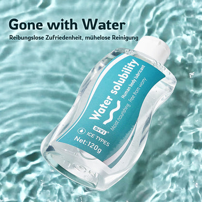 SiYi Ice Sensation Kühlendes Gleitmittel auf Wasserbasis – für intensive Intimität und Sexspielzeug (120 g)