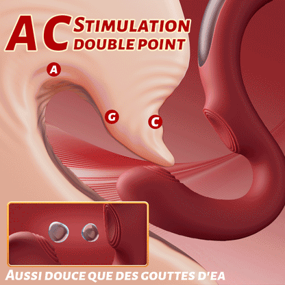 Magic Wand – 9-Frequenz-Perkussion und Vibration, ergonomisch gestalteter Vibrator